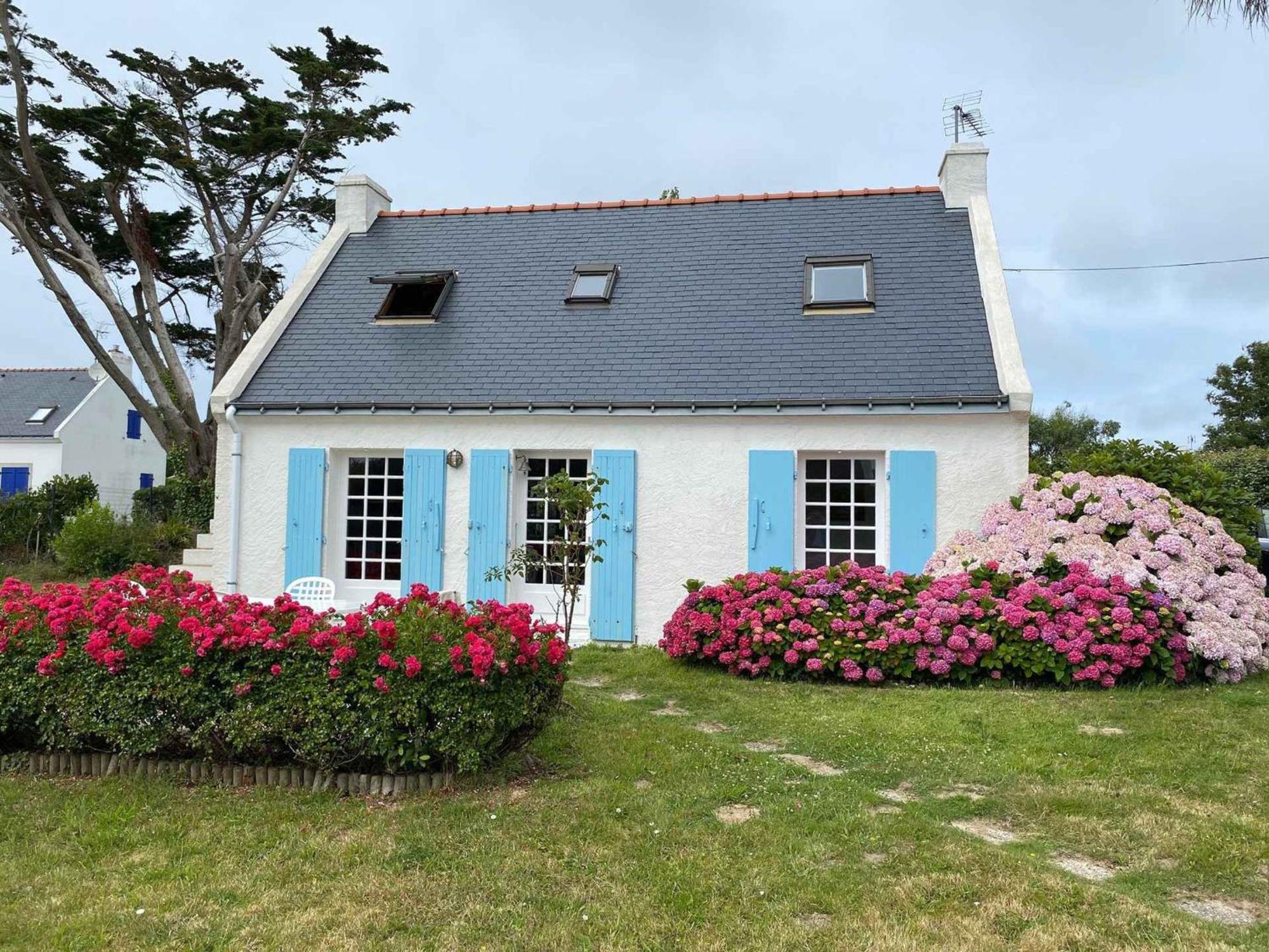 Maison Confortable Pres De La Mer Et Du Bourg, Calme Et Authenticite A Sauzon. - Fr-1-418-153 Luaran gambar