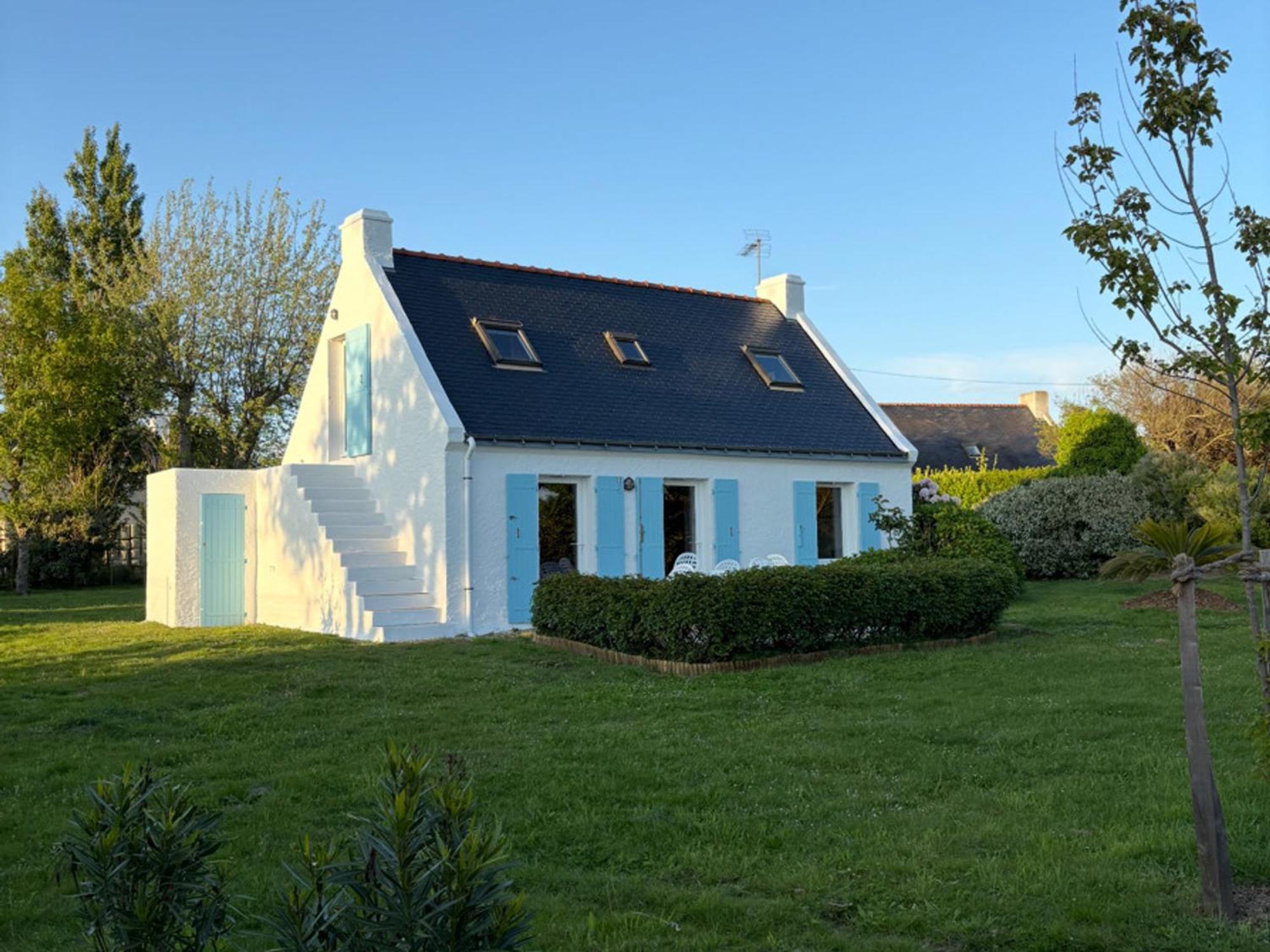 Maison Confortable Pres De La Mer Et Du Bourg, Calme Et Authenticite A Sauzon. - Fr-1-418-153 Luaran gambar